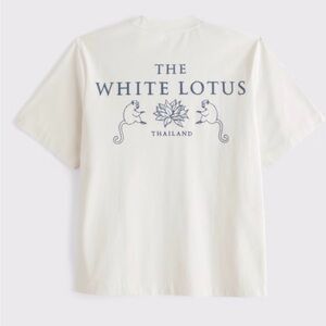 NWOT Men’s XS A&F Premium Heavyweight 2.0 The White Lotus Graphic Tee